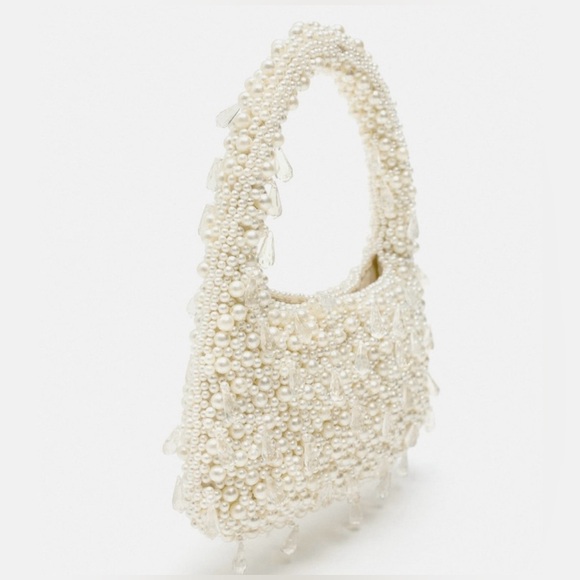 Zara PEARL SHOULDER BAG - Picture 4 of 6
